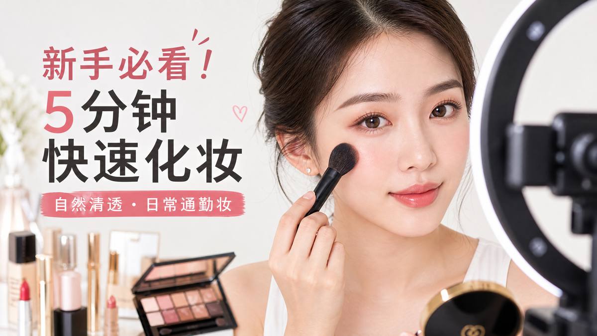 国产视频美妆视频-5分钟快速化妆视频教程